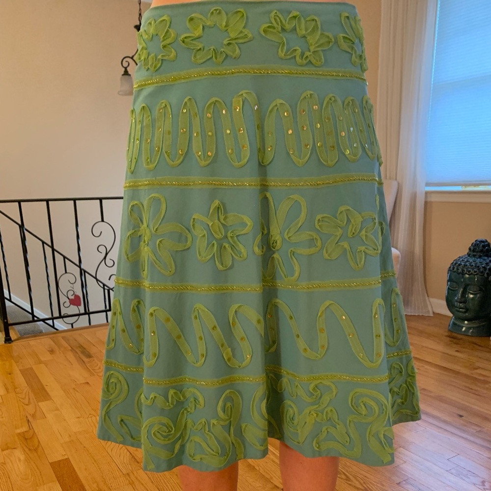Basil + Mode Sequined Skirt